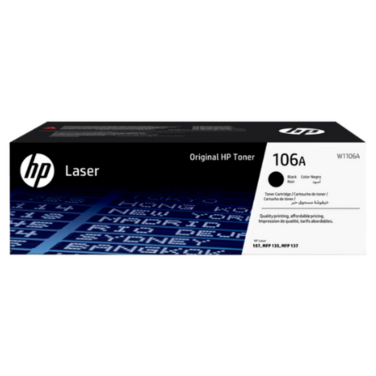 TONER HP W1106A AVEC PUCE ORIGNIAL